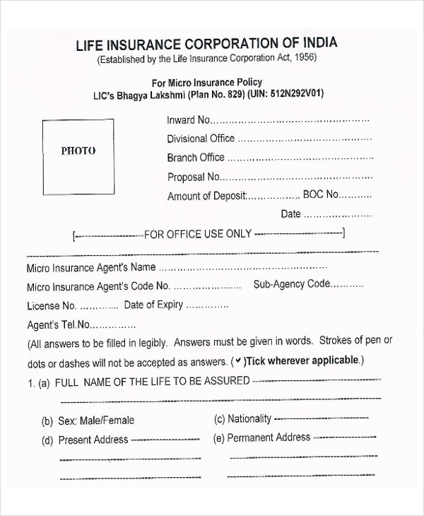 Lic policy surrender form download